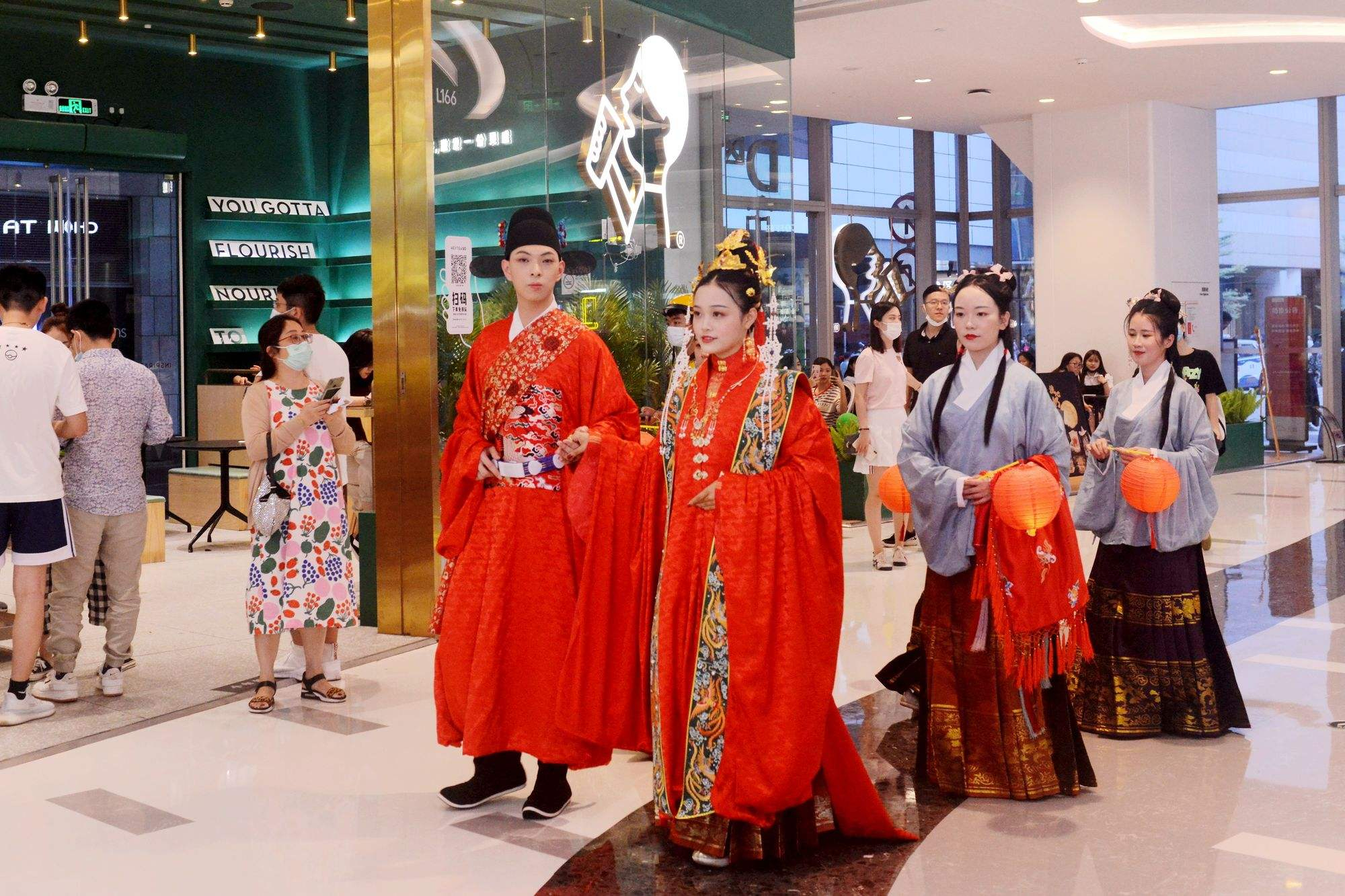 “十里红妆·锦绣安阳”汉服文化主题表演活动举办