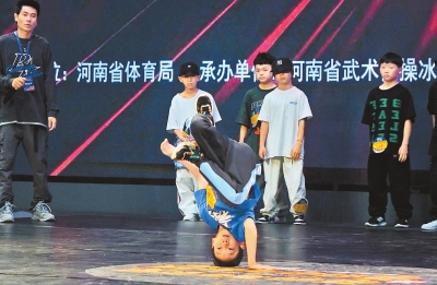 霹雳舞“舞进”省运会