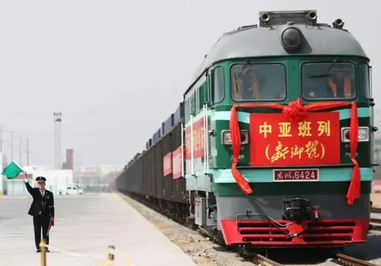新时代 新征程 新伟业丨 中亚班列(郑州)5年累计开行1160列 成为“一带一路”上的黄金列车