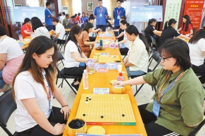 聚焦省运会丨河南省辖市组围棋比赛开枰