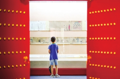13岁以下孩子免费 故宫《石渠宝笈》绘画数字科技展郑州站开幕