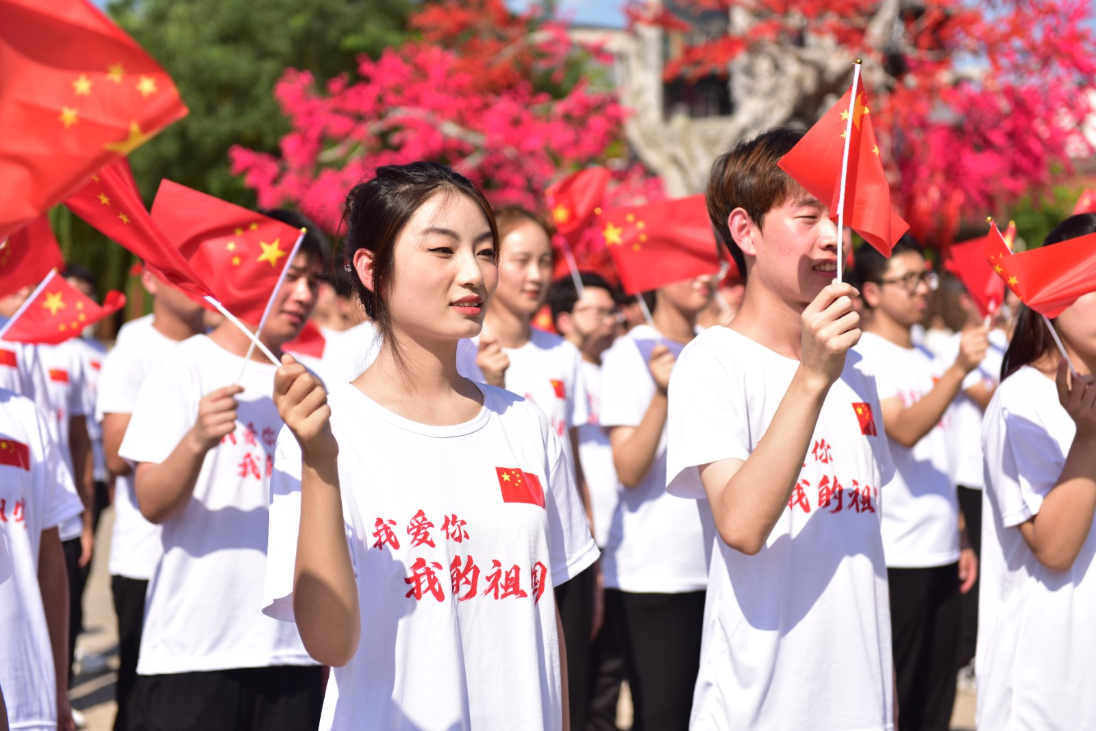 洛阳市老城区西南隅街道开展“我爱你，我的祖国”主题活动