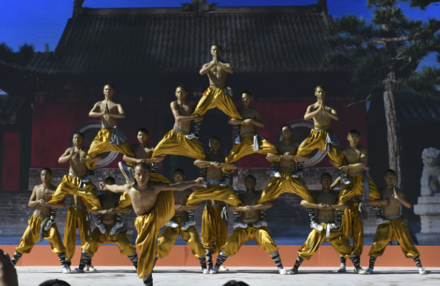 河南省首届传统武术文化展演活动在嵩山少林景区举办