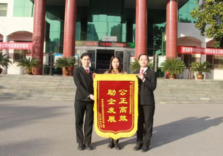 南阳丨卧龙区法院：一面锦旗、一封感谢信，点赞更优营商环境