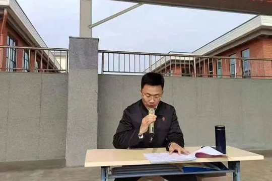 中牟县检察院送法进校园：告诉学生如何抵制校园欺凌