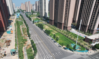 漯河：口袋公园添新景 扮靓食博迎宾朋