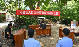 南召法院：深山古树下 审判到家门