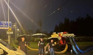 最大降雨量100mm，郑州1万余名防汛人员闻雨而动